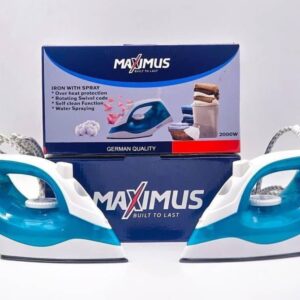 Dry iron with spray