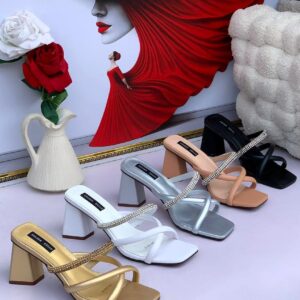 Golden heels