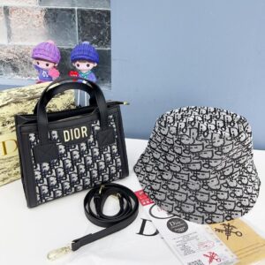 Dior bag and hat fully boxed