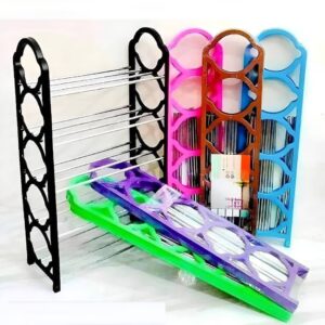 Plastic shoe rack