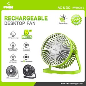 4 inches desktop fan