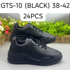 All black sneakers